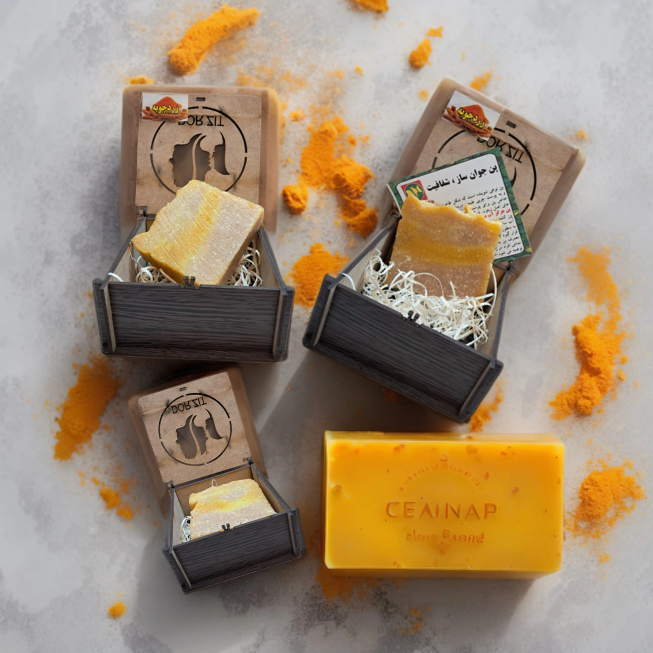 پن شفافیت زردچوبه دکتر درزیت